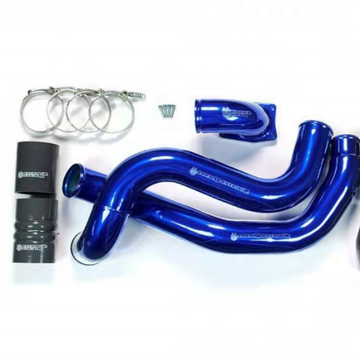 GXP Gloss Black Intercooler Pipe & High Flow Intake Elbow Kit  2005-2007 Ford 6.0  Diesel F250 F350 6.